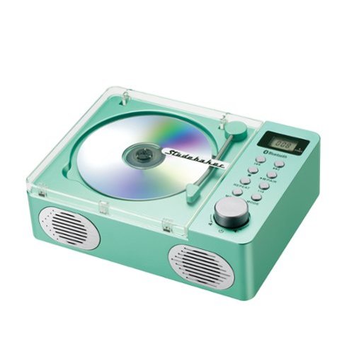 Studebaker - SB3720TE Retro CD Player with Bluetooth - Teal-Front_Standard 