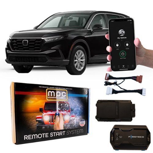 MPC - Remote Start Kit For Honda CR-V 2023-2025 | Phone App Control | Plug and Play - Black-Front_Standard 