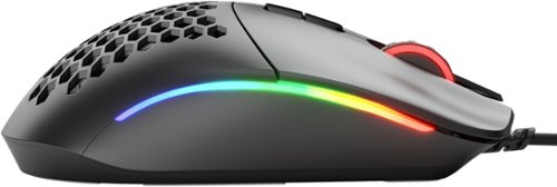 Glorious Model I Wired Optical 9 Buttons Honeycomb RGB Gaming Mouse - Wired - Matte Black GLOBAL SHIPPING