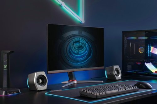 Edifier G2000 II 2.0 Bluetooth Gaming Speakers with RGB Lighting (2-Piece) - Space Gray GLOBAL SHIPPING