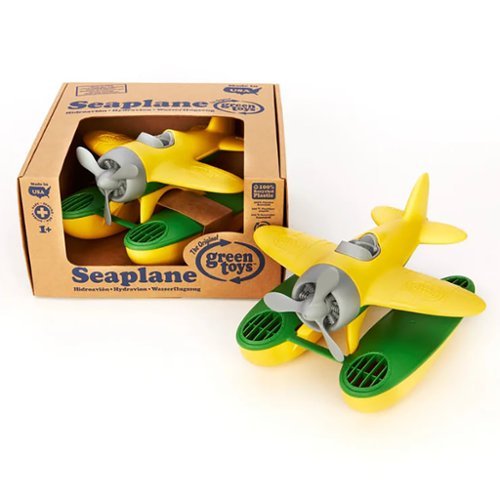 Green Toys : Yelloe Seaplane Floating Water & Bathtime Toy WORLDWIDE DELIVERY