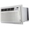 LG - 11,200 BTU 550 Sq. Ft. 230V Through-the-Wall Air Conditioner - White-Front_Standard