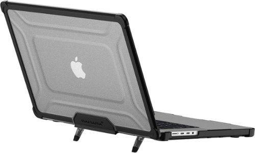 SaharaCase - Raider ProArmor Case for Apple MacBook Pro 16'' M4 (2024) and M3 (2023) Laptops - Scorpion Black-Angle_Standard 