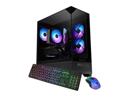 iBUYPOWER - Element SE - Ryzen 5 8400F, RTX 5060 8GB, 16GB DDR5 RGB, 1TB NVMe - Black-Front_Standard 