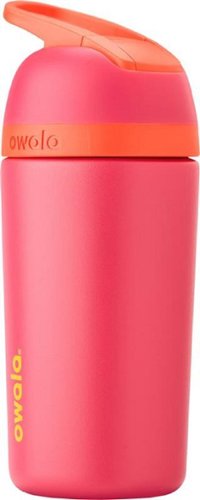 Owala - Kids Flip - Stainless Steel - 14-oz - Pink/Pink-Angle_Standard 