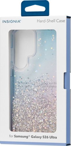 Insignia™ Hard-Shell Case for Samsung Galaxy S26 Ultra - Glitter BUY IN SINGAPORE