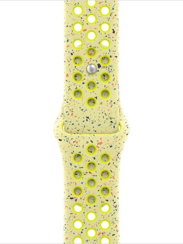 Apple - 42mm Volt Splash Nike Sport Band - S/M - Volt Splash-Angle_Standard 
