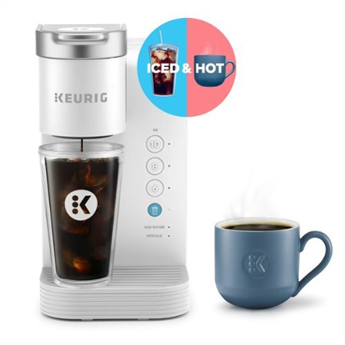 Keurig - K-Express Essentials Single Serve K-Cup Pod Coffee Maker - White-Front_Standard 