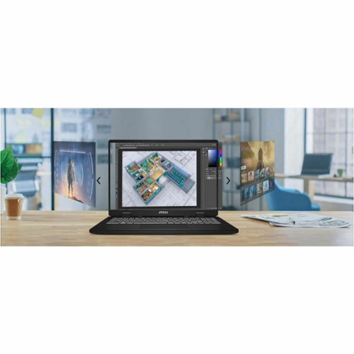 MSI CreatorPro M16 HX C14V 16 Laptop - Intel Core i7 with 32GB Memory - 1 TB SSD - Lunar Gray, Gray BUY IN MIDDLE EAST
