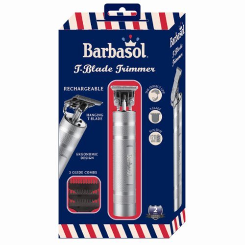 Barbasol - Zero Gap T-Blade Trimmer - Silver-Angle_Standard 