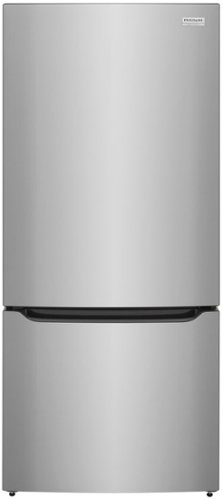 Frigidaire - 20.3 Cu. Ft. Bottom Freezer Standard Depth Refrigerator - Stainless Steel