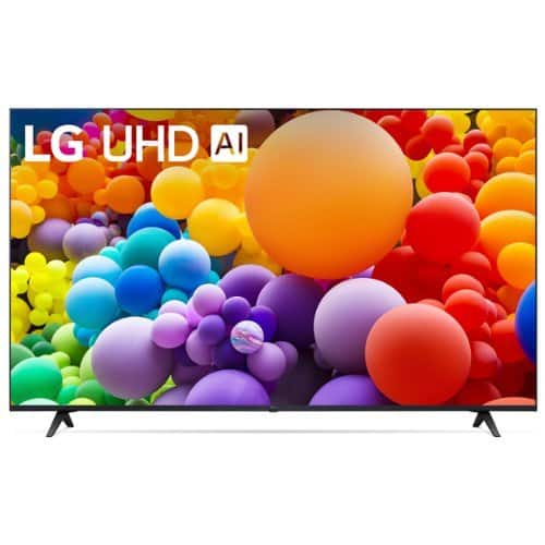 LG - 55” Class UT75 Series LED 4K UHD Smart webOS TV (2024)-Front_Standard