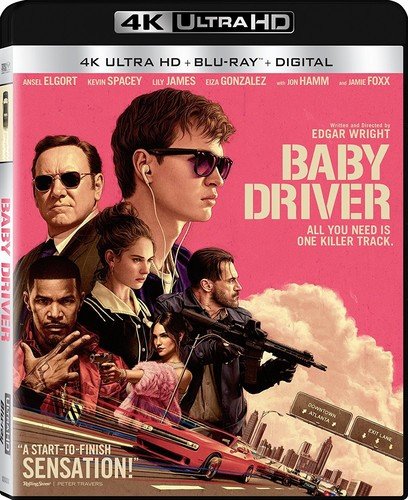  Baby Driver [Includes Digital Copy] [4K Ultra HD Blu-ray/Blu-ray] [2017]