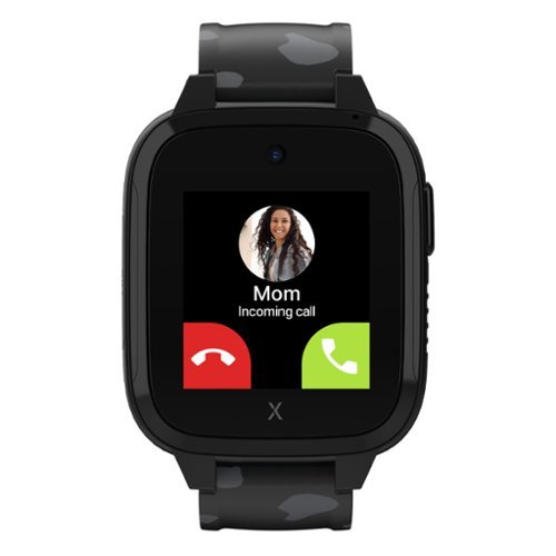 Xplora - Kids’ XGO3 Jungle Edition (GPS + Cellular) Smart Watch Calls, Messages, SOS, GPS Tracker, Camera, Step Counter, SIM Card - Black