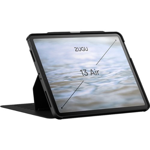 ZUGU Slim Protective Case for Apple iPad Air 13 M2/M3 (2024/2025) and iPad Pro 12.9 (3rd/4th Generation, 2018/2020) - Black GLOBAL SHIPPING