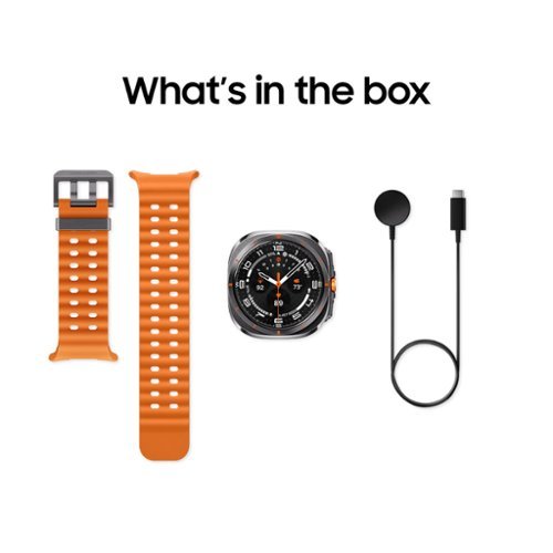Samsung Galaxy Watch Ultra Titanium Smartwatch 47mm LTE - Free 2 years data and texting included - Titanium Gray - (2025) BUY IN DUBAI