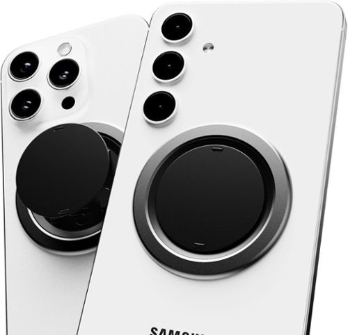 OhSnap Snap Magnetic UltraThin Universal Phone Grip and Stand with MagSafe Charge- Thru for Apple iPhones/Universal - Gun Metal HOW TO BUY