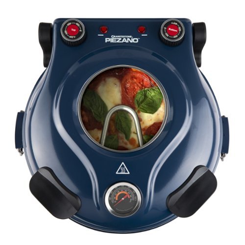 Granitestone - Piezano Indoor/Outdoor Portable Electric Pizza Oven - Blue-Front_Standard 