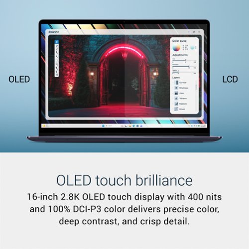 Dell 16S - 16 3K OLED Touchscreen Laptop - Intel Core Ultra 9 386H 2026 - 32GB Memory - 512GB Storage - Copilot+ PC - Celestial Blue WORLDWIDE DELIVERY