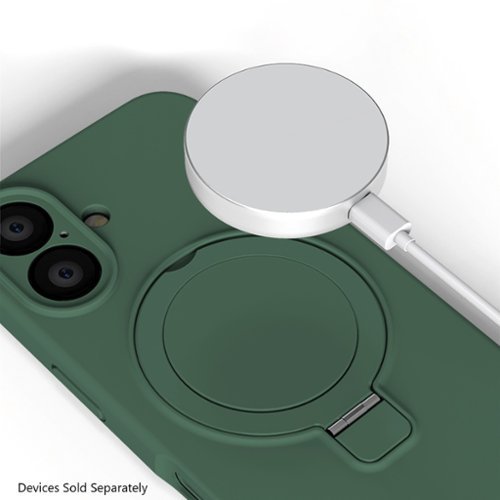 SaharaCase Venture Series Silicone Case with MagSafe for Apple iPhone 16 - Cactus Green SHOP ONLINE