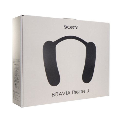 Sony BRAVIA Theater U Wearable TV Speaker 2 Units Black HTAN7-2X