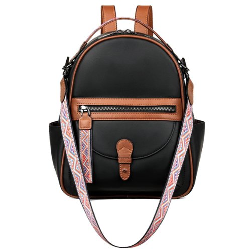 Pure Black With Brown