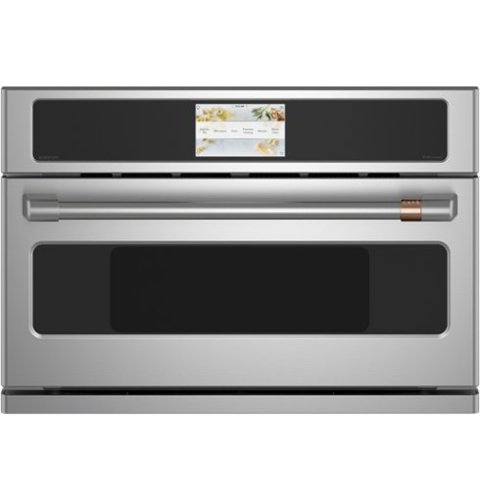 CafÃ© - 1.7 Cu. Ft. Convection Built-In Microwave with Sensor Cooking and 240V Five in One Advantium Technology - Stainless Steel