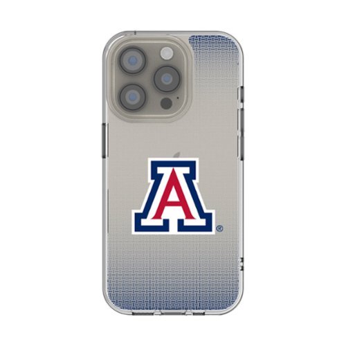 Keyscaper - NCAA - Arizona Wildcats Linen Logo iPhone Clear Case - 13 mini - Multicolor-Front_Standard 