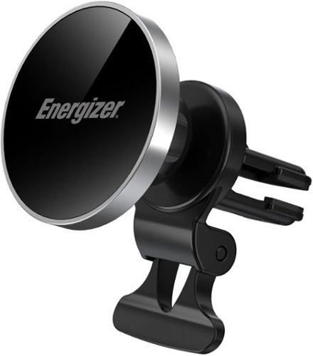 Energizer - Ultimate 15W MagSafe Magnetic Universal 3-in-1 Wireless Car Charger/Mount with Vent, Dash and Windshield Mounts Included - Silver