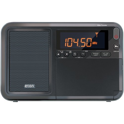 Eton - Elite Traveler Radio - Gray-Front_Standard 