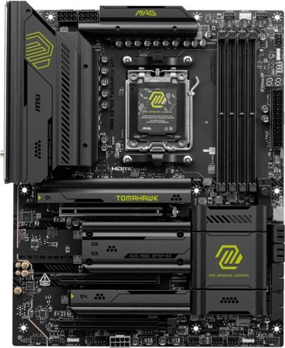 MSI MAG X870E TOMAHAWK WIFI (Socket AM5) AMD X870 ATX DDR5 Wi-Fi 7 Motherboard - Black WORLDWIDE DELIVERY