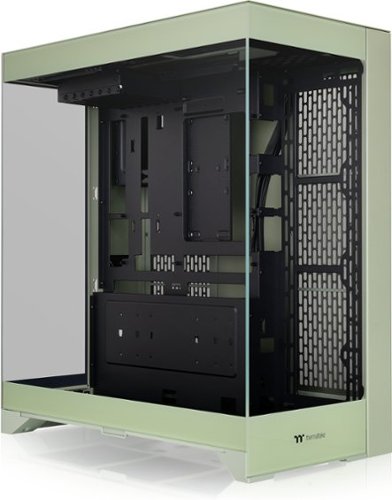 Thermaltake - CTE E550 TG Mid Tower ATX PC Case - Matcha Green