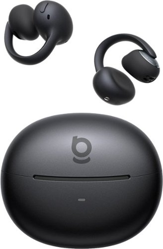 Baseus - Bowie MC2 Open-Ear Clip-On Earbuds,LDAC Hi-Res,55-Hour Playtime,IP67 - Black