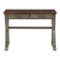 OSP Home Furnishings - Jericho Rustic Writing Desk - Slate Grey-Front_Standard