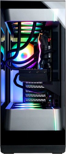 CyberPowerPC - Gamer Supreme Gaming Desktop - AMD Ryzen 7 7800X3D - 32GB Memory - NVIDIA GeForce RTX 5070 Ti 16GB - 2TB PCIe 4.0 SSD - Black