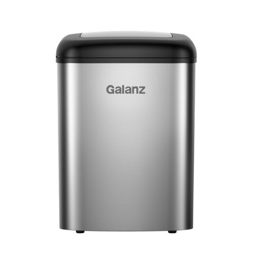 Galanz - 26 lbs. Portable Countertop Ice Maker-Front_Standard 