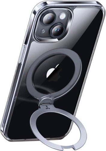 TORRAS UPRO Ostand Spin 360° Magnetic Stand Military Grade Shockproof & MagSafe-Compatible Case for Apple iPhone 15 - Clear WORLDWIDE DELIVERY