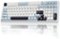 AULA - F99 99-Key Wireless Hot-Swappable Mechanical Gaming Keyboard with RGB and Multi-Device Bluetooth and 8000mAh Battery - Blue White-Front_Standard