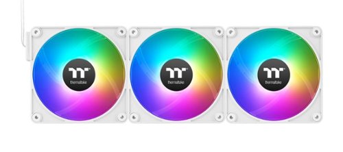 Thermaltake - CT120 EX ARGB Sync 120mm Computer Case Cooling Fan (3-Pack) - White