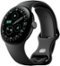Google - Pixel Watch 4 (41mm) - LTE - Matte Black Case - Obsidian Band - (2025)-Front_Standard