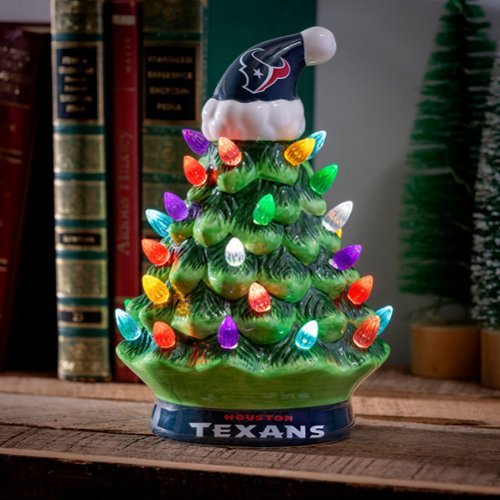 Evergreen Enterprises - 8" Light Up Ceramic LED Christmas Tree - Multicolor-Front_Standard 