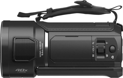 Panasonic HD 24x Optical Zoom Digital Camcorder Black HC-V900K
