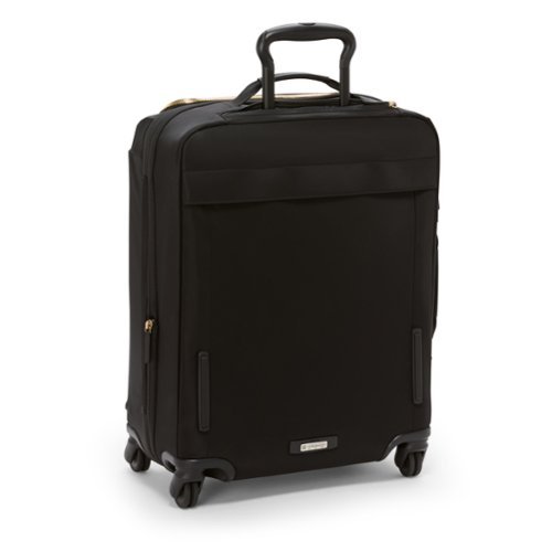 TUMI Voyageur Léger Continental Expandable Carry-On - Black/Gold GLOBAL SHIPPING