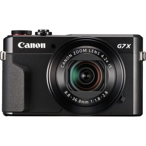 Canon - PowerShot G7 X Mark II (Black)-Front_Standard 