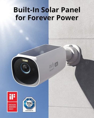 【新品】eufy Security eufyCam S330 2-Cam Kit eufy eufyCam S330 4‑Cam Kit, 4K Solar Wireless Outdoor, Face AI