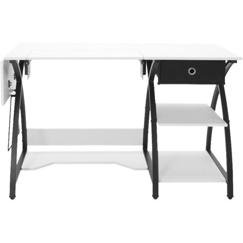 Studio Designs - Workstation Desk - White-Front_Standard 