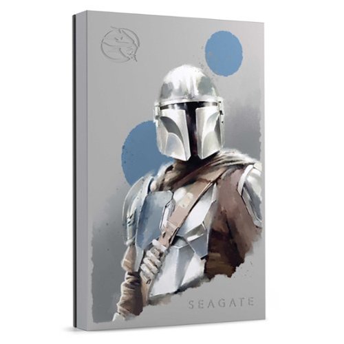 Seagate The Mandalorian Drive SE FireCuda 2TB External USB 3.2 Gen 1 Hard Drive Officially-Licensed with Blue LED Lighting WORLDWIDE DELIVERY