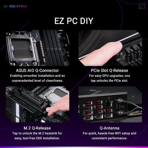 ASUS ROG STRIX X870E-E GAMING Wi-FI 7 NEO (Socket AM5) AMD X870E ATX DDR5 Wi-Fi 7 Motherboard - Black WORLDWIDE DELIVERY