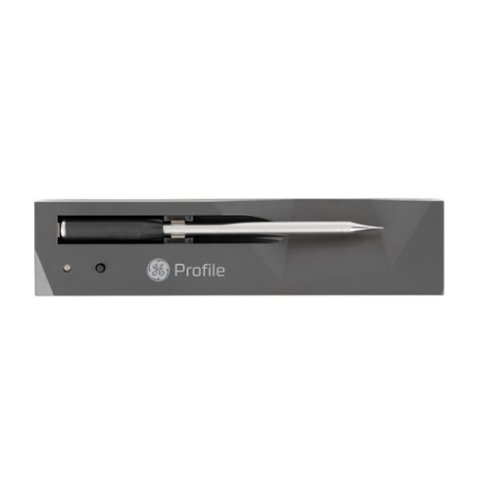GE Profile - Smart Wireless Probe for Oven, Cooktop or Grill with 260 Foot Bluetooth Range - Black