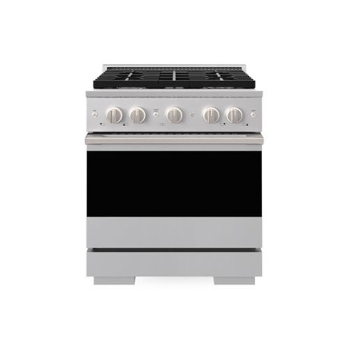 ZLINE - 30 in. 4.2 cu. ft. Marino Freestanding Gas Range with Convection Gas Oven in Stainless Steel with 4 Brass Burners - Stainless Steel